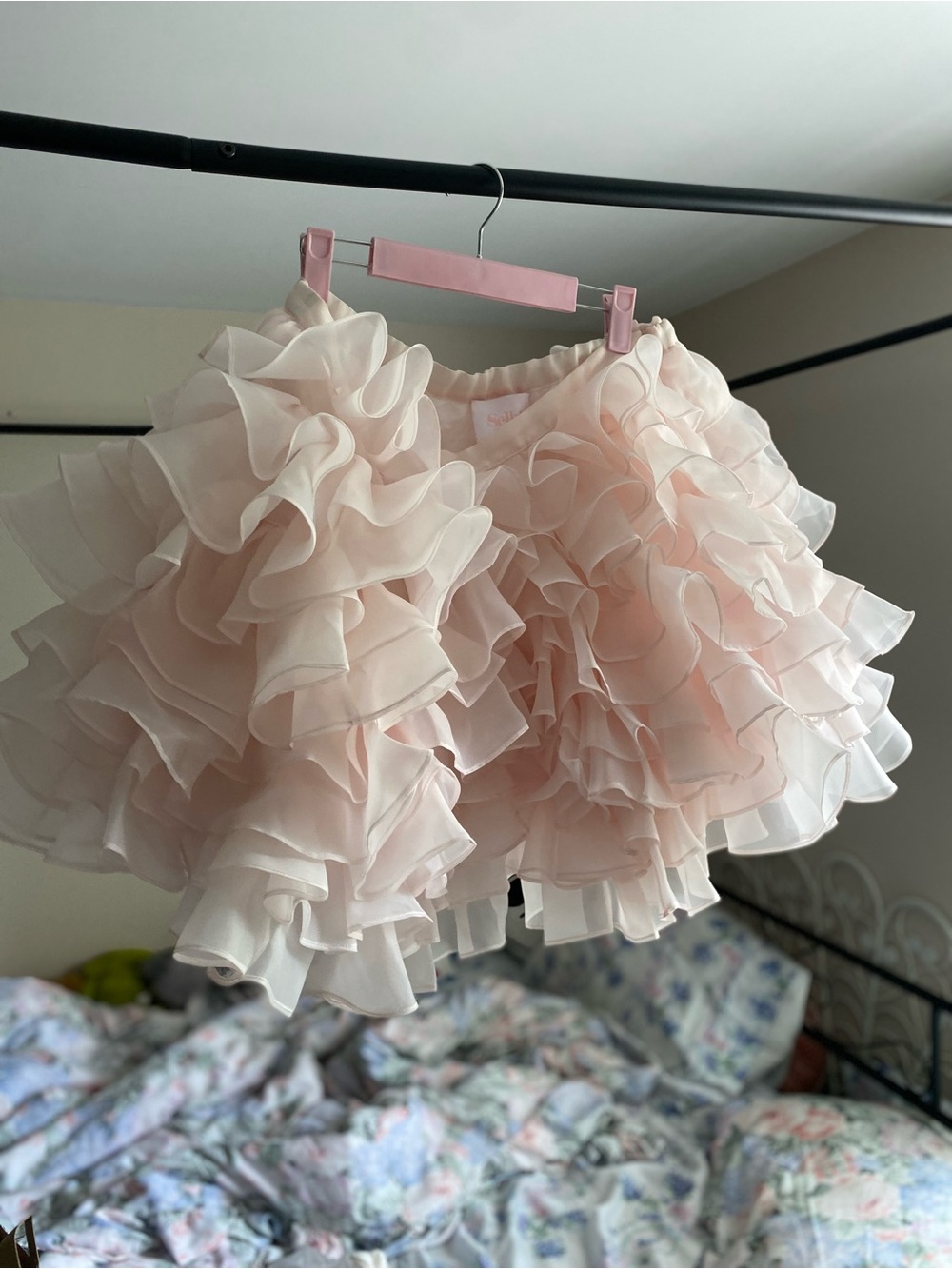 Selkie Le Petit Chou Tutu in Strawberry Milk XL - Picture 5 of 8
